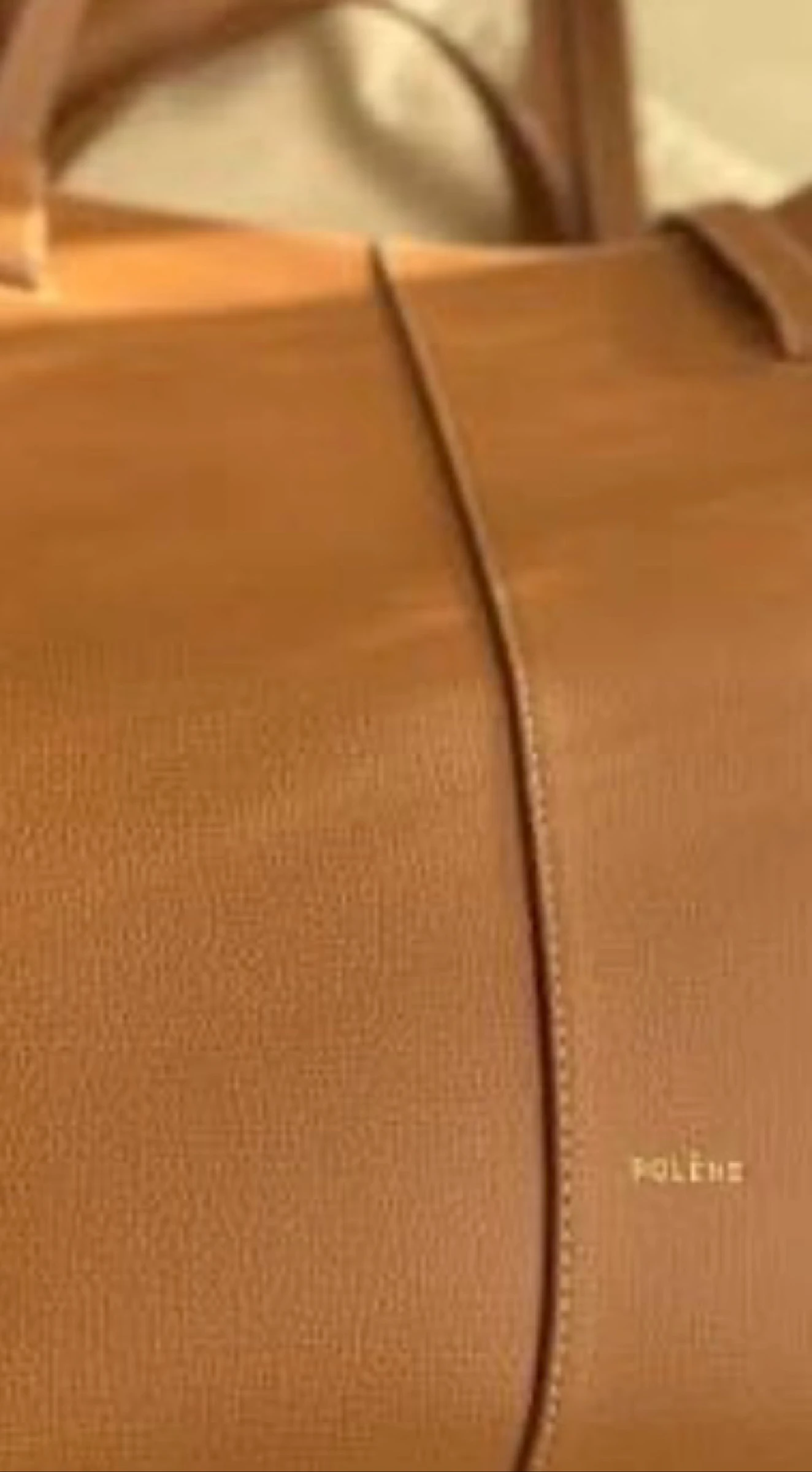 Bolsa Grande Polene Cyme Camel – photo 4